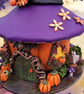 Pumpkin Witch Cottage - Halloween Decoration - Image 4