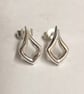 Droplet earstuds in Silver - Image 3
