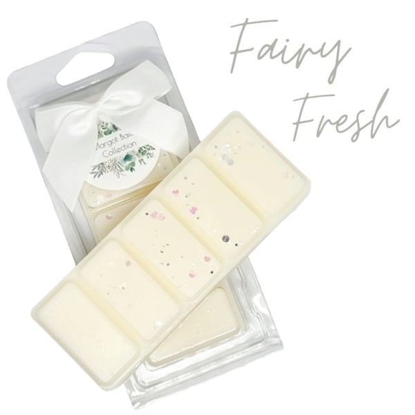Fairy Fresh  Wax Melts UK  50G  Luxury  Natural  Highly Scented