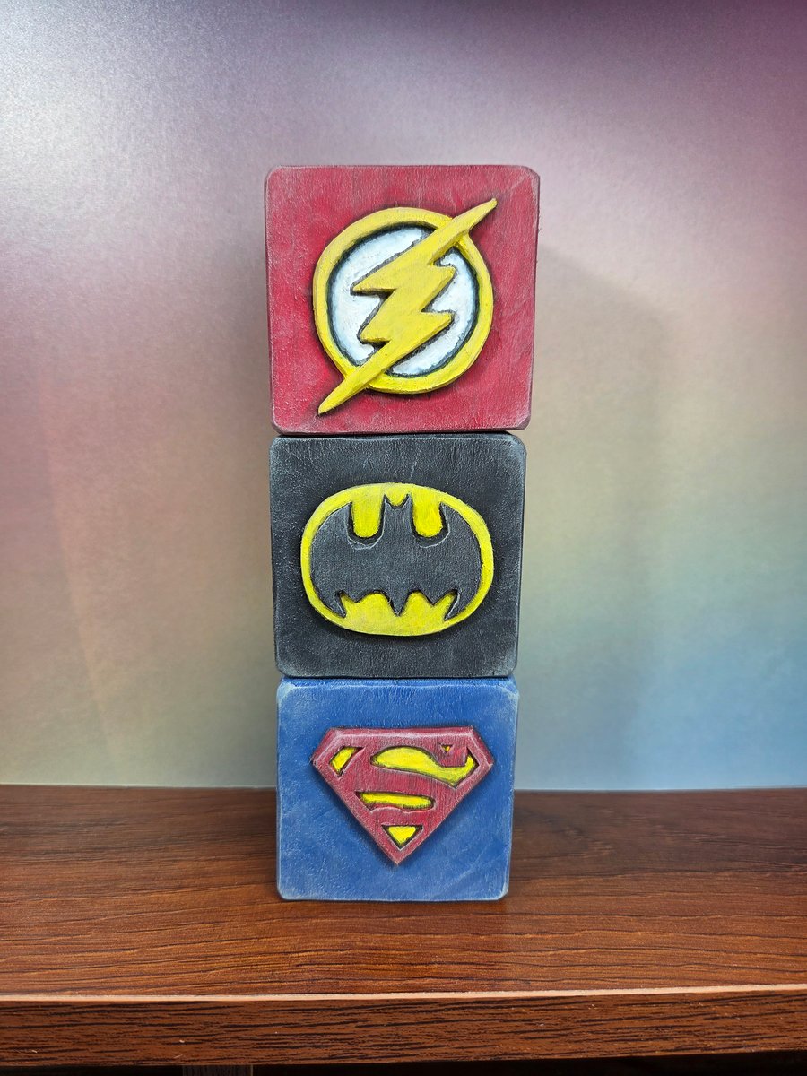 DC Superhero Blocks - Batman, Superman and The Flash