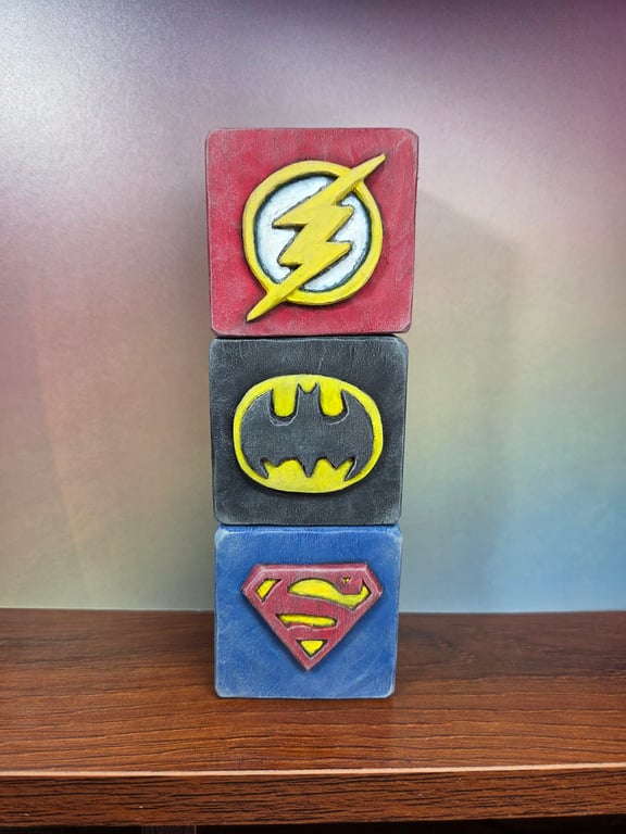 DC Superhero Blocks - Batman, Superman and The Flash