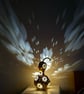 Mustard Daisy Gourd Lamp - Image 4