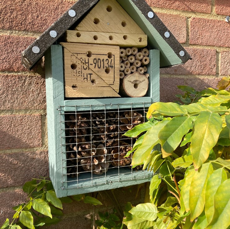 Handmade Weatherproof Two Tier Bug, Bee, and In... - Folksy
