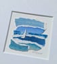 Turn the Tide - Original miniature collage. Unmounted  - Image 8
