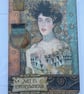 Gustav Klimt ladies portrait Art is everywhere blank greetings card