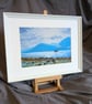 A Winter Sunset in the Kyles Art Print  - Image 2