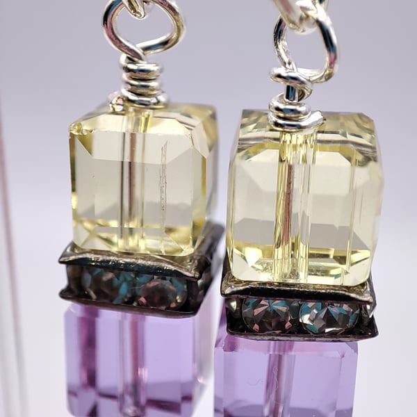 Glass Crystal earrings