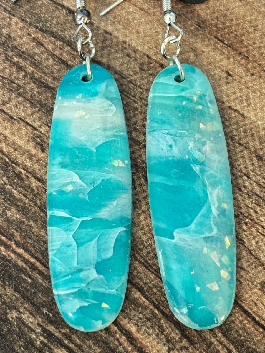 Earrings - Emerald Sea Collection 001
