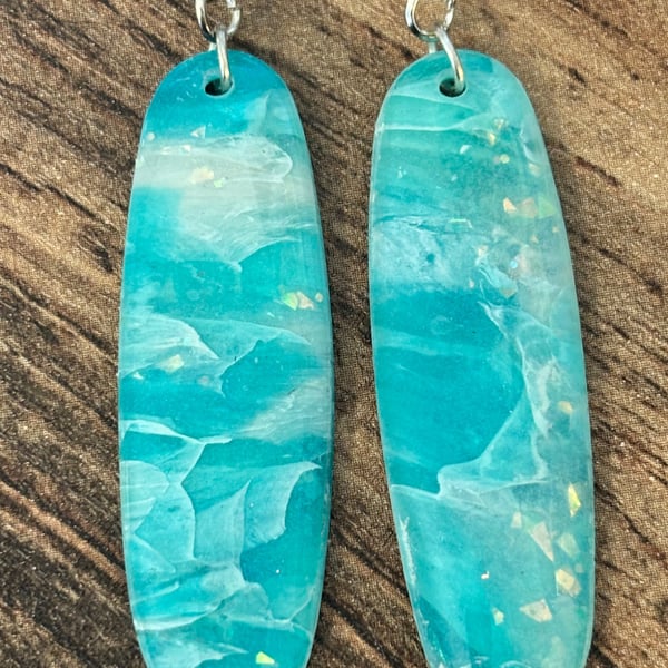Earrings - Emerald Sea Collection 001