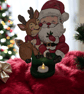 Christmas Santa & Rudolph decoration 