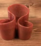 Triple-Chamber Resin Organiser – Dusky Rose - Image 1