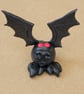 Batty trio, Handmade bat ornaments - Image 2