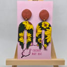 Sunflower Arch Earrings