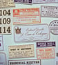 Vintage Pharmacy Labels, Die Cuts. - Image 3