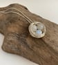 Moonstone Nest Necklace, sterling silver, moonstone necklace, pendant necklace,  - Image 4