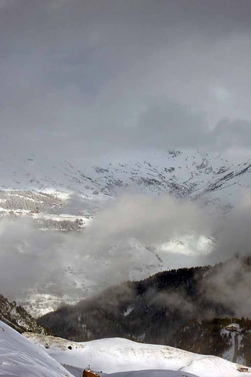 Les Arcs Arc 2000 Paradiski French Alps France Photograph Print