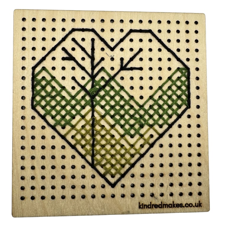 Forest Heart Stitch Kit