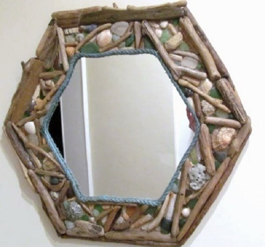 Driftwood mirror