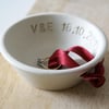 Made to order - One custom ring bowl in your choice of colour