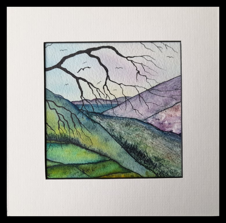 Between Two Shores, an original painting