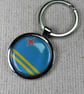 Aruba Flag Keyring