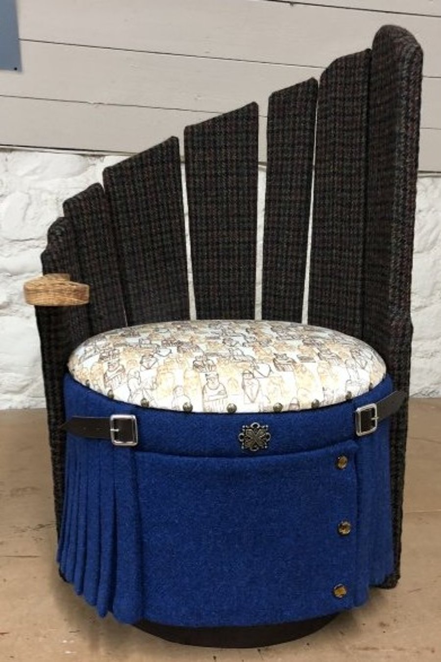 Handmade bespoke Hebridean Chair 