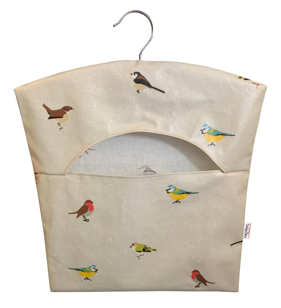 Garden Birds Peg Bag