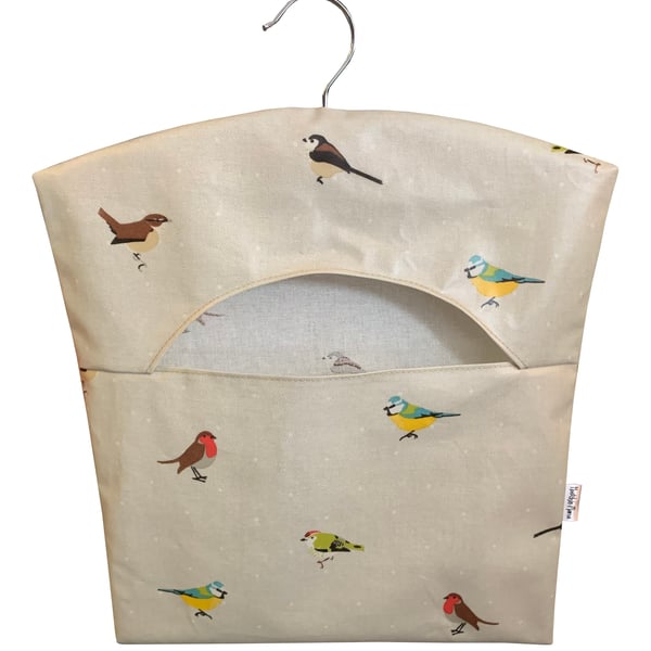 Garden Birds Peg Bag