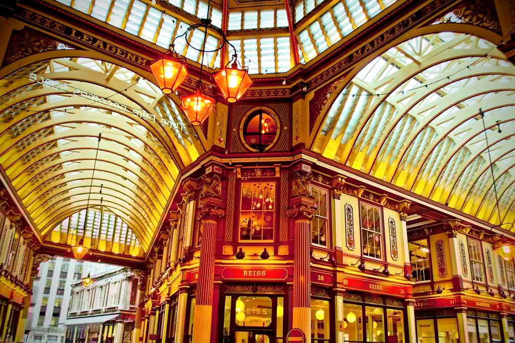 Leadenhall Market City of London England Photograph Print