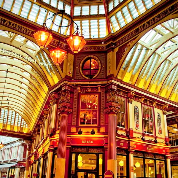 Leadenhall Market City of London England Photograph Print