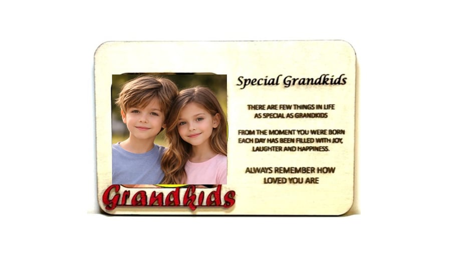 Special Grandkids, Granddaughter or Grandson - FREE UK SHIPPING
