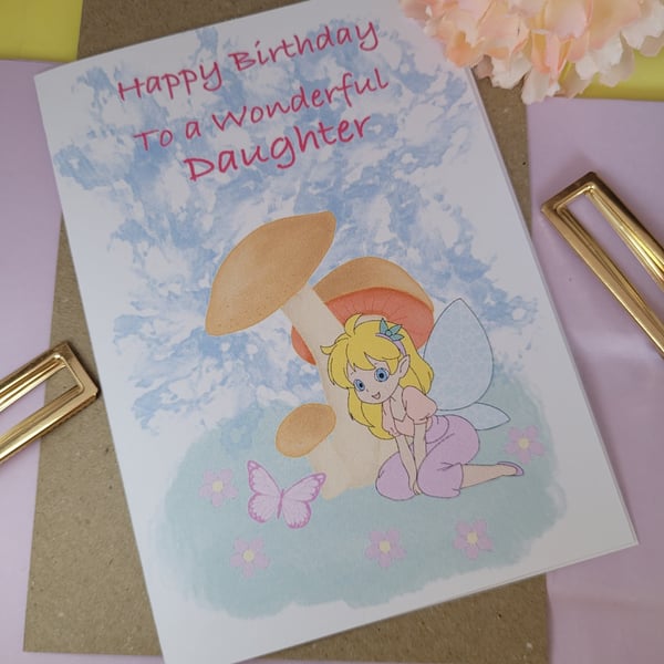 Daughter birthday card