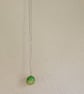 Handmade Nature Swirl Pendant Stainless Steel chain and bezel - Image 3