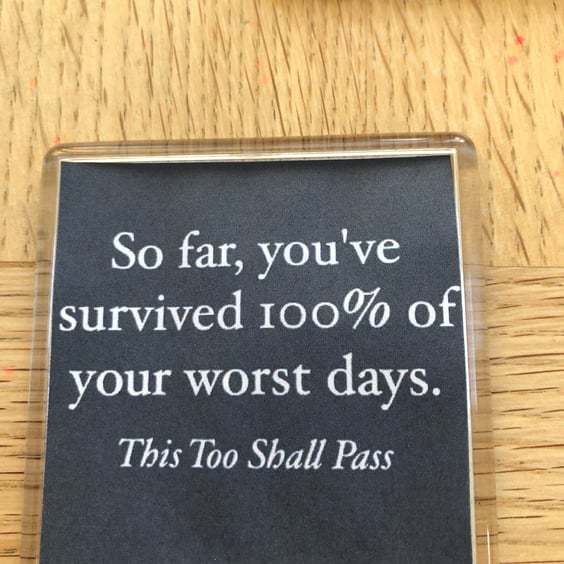 Survival Fridge Magnet
