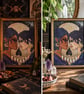 'Til Death - Original A4 Sapphic Dark Fantasy Celestial Skull Illusion Art - Image 5