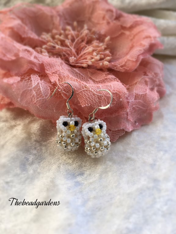 Little owl earrings 