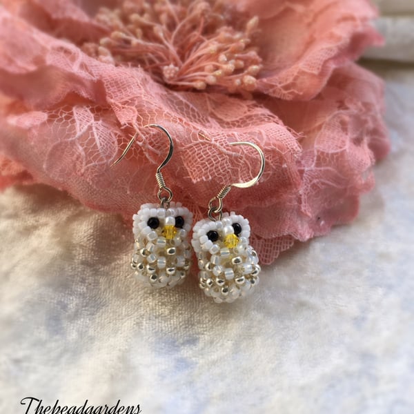 Little owl earrings 