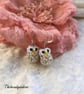 Little owl earrings 