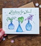 CongratulationsCard, Good Luck Card, Rooting For You Card, Plant Lovers Card - Image 1
