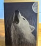 5x7 inch Hudson Wolf Card