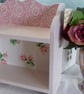 Wooden Bespoke Shelf Storage Unit made using Cath Kidston Rose Sprig and Emma Br - Image 2