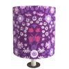 Purple Passion Floral Daisy Chain Pat Albeck  vintage fabric Lampshade option