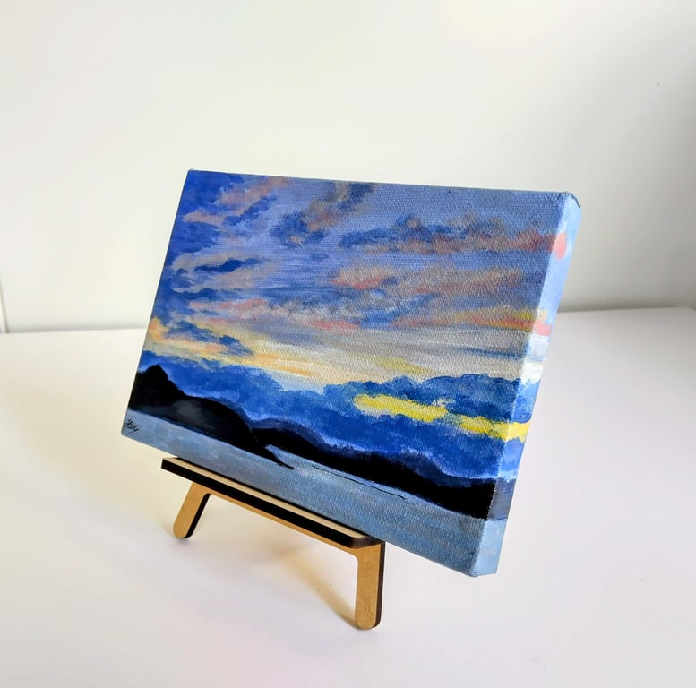 Solway Sky 1 - Original painting on canvas