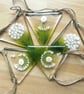Hand Drawn Dandelion Glass Bunting: Garden Decor - Image 3