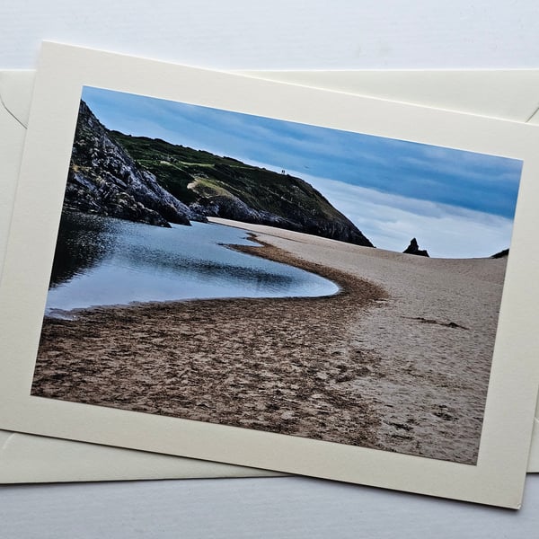 Broad Haven South Beach and Church Rock, Pembrokeshire 