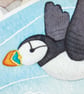 Seaside Tea Towel Set x2 - Cotton Coastal Kitchen Towels - Puffin, Seagull, Boat - Image 7