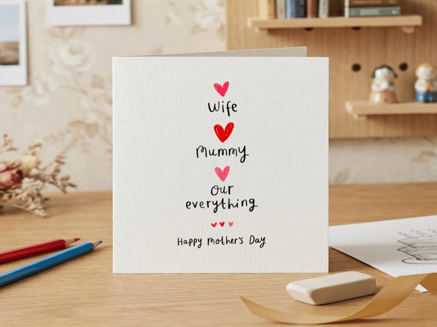 Happy Mother's Day Wife Our Everything