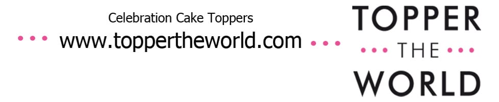 Topper the World Cake Toppers