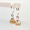Golden Dangle Earrings