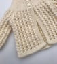 Lacy patterned matinee cardigan - Image 2